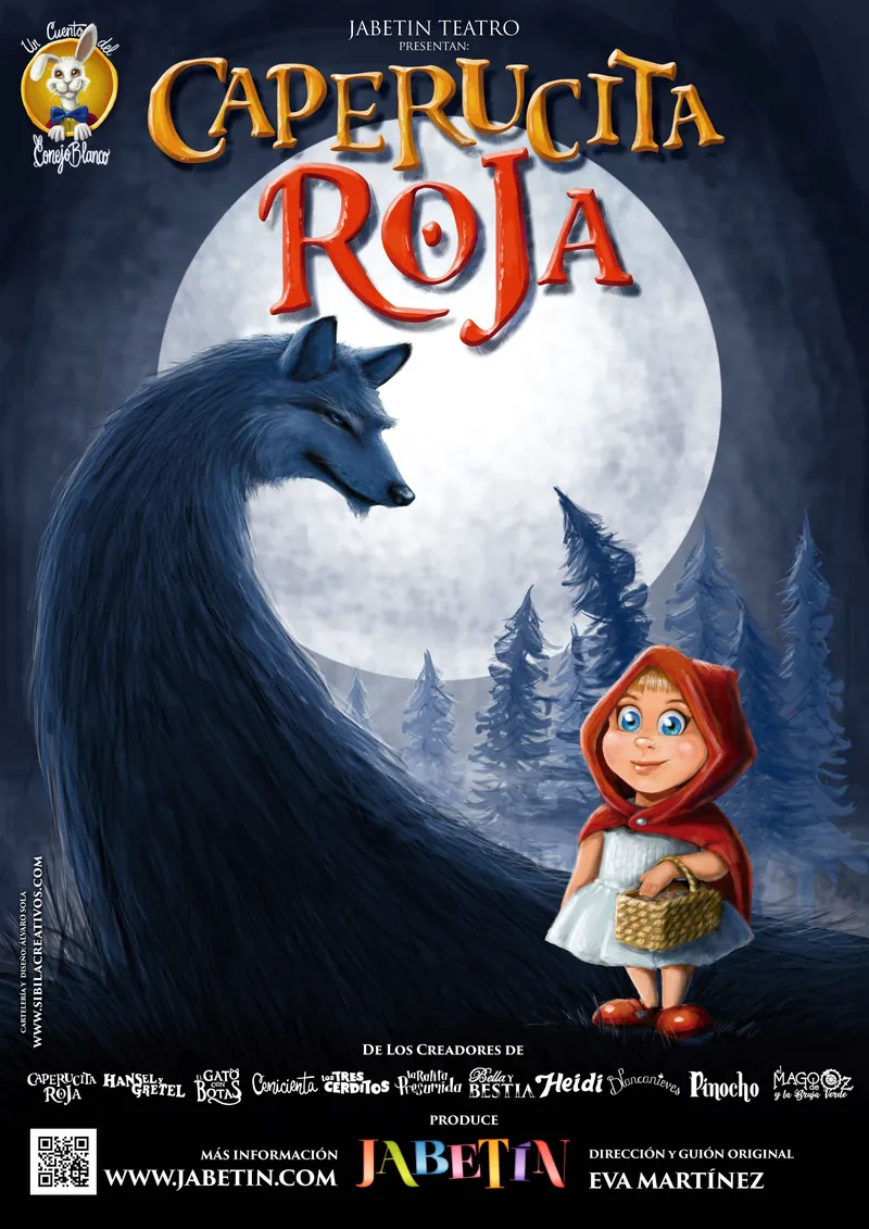 Cartel de Caperucita Roja