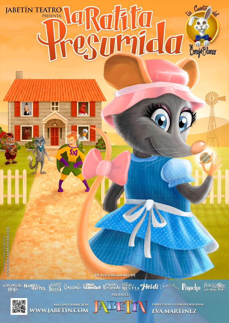 Cartel de La Ratita Presumida