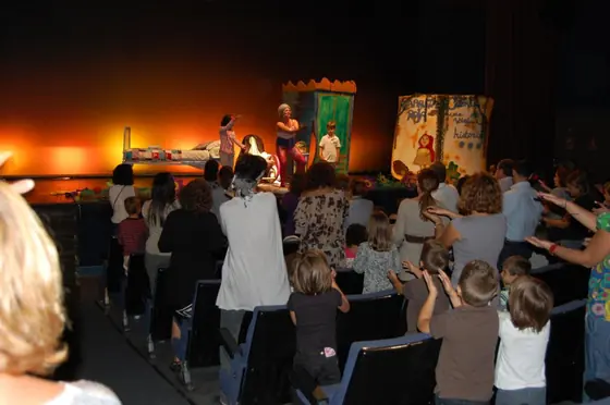 Escena de Caperucita Roja