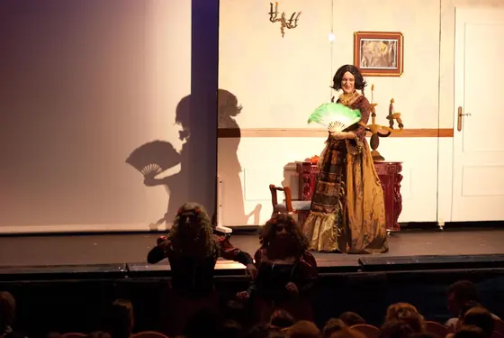 Escena de Cenicienta
