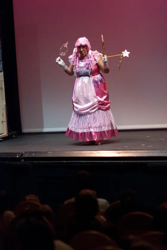Escena de Cenicienta