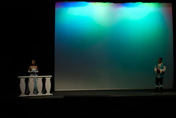 Escena de Cenicienta