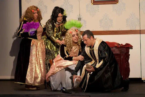 Escena de Cenicienta