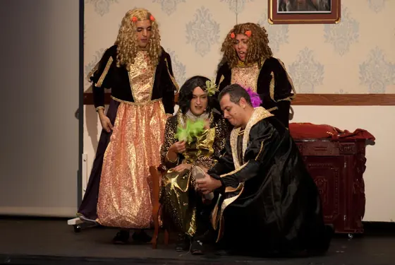 Escena de Cenicienta
