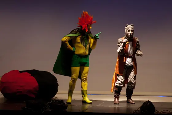 Escena de El Gato con Botas