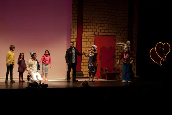 Escena de El Gato con Botas
