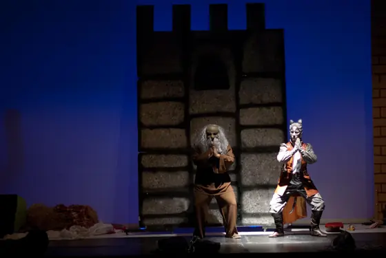 Escena de El Gato con Botas