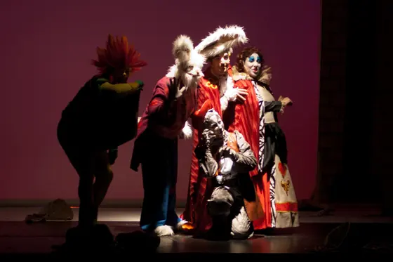 Escena de El Gato con Botas
