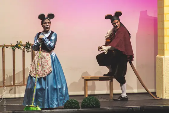 Escena de La Ratita Presumida