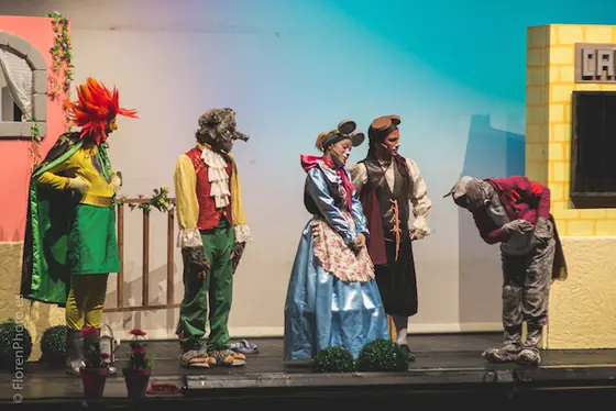 Escena de La Ratita Presumida