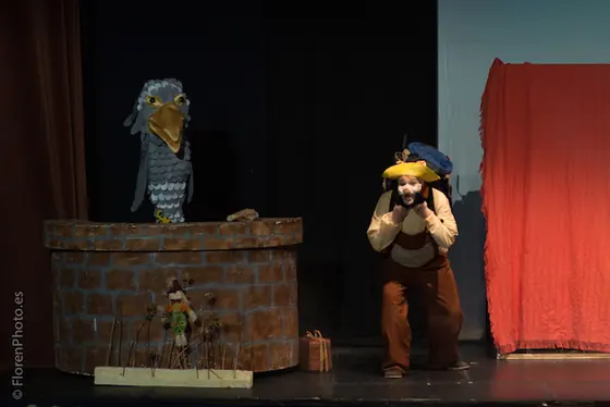 Escena de Los Tres Cerditos