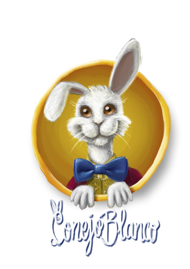 El Conejo Blanco, mascota de la colección